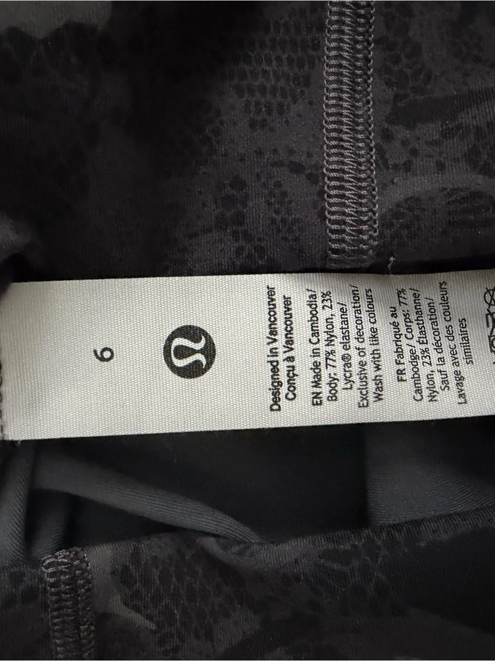 lululemon athletica Wunder Train Tight Heritage Lace